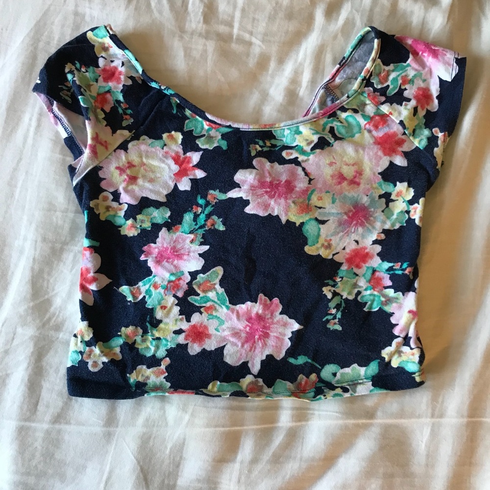 Floral Crop Top